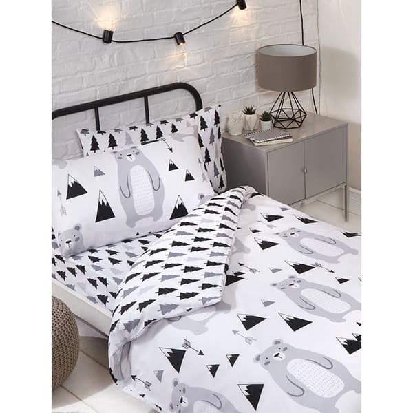PriceRightHome Scandi Bear påslakan