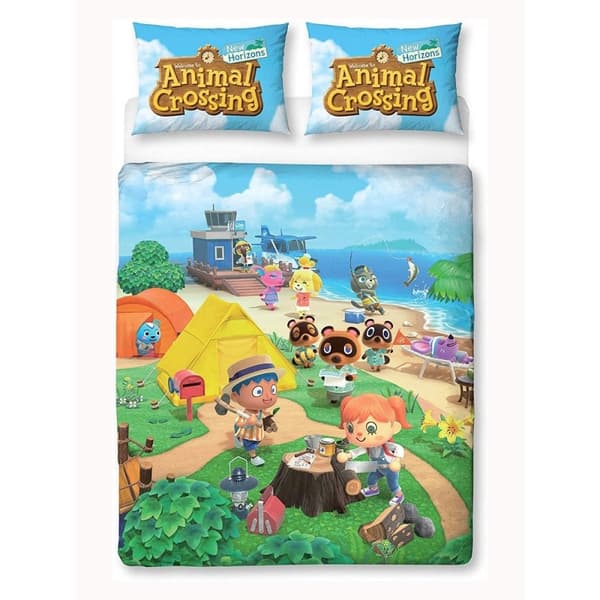 Animal Crossing Påslakan med logotyp