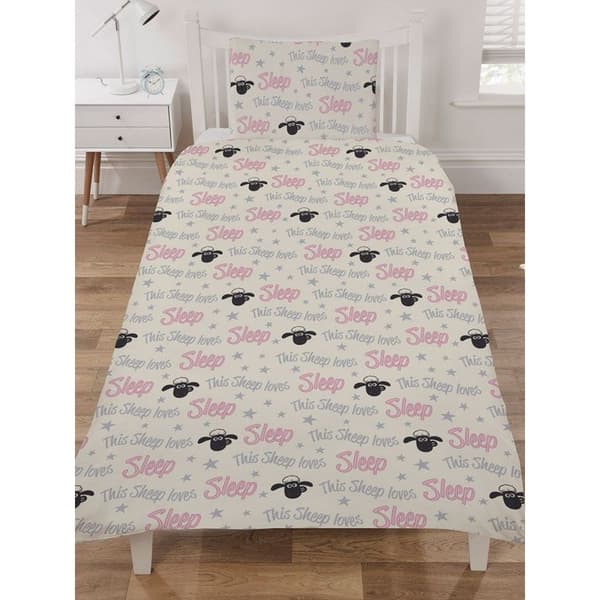 Shaun the Sheep Loves Sleep Duvet Cover Set