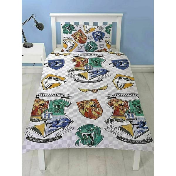 Harry Potter Grid Duvet Cover Set