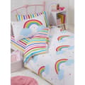 Miniatyrbilde 3 av 3: Bedding & Beyond Childrens/Kids Rainbow Duvet Cover Set