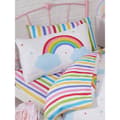 Miniatyrbilde 1 av 3: Bedding & Beyond Childrens/Kids Rainbow Duvet Cover Set