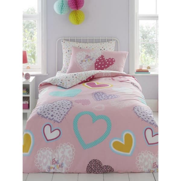 Hearts Duvet Cover Set