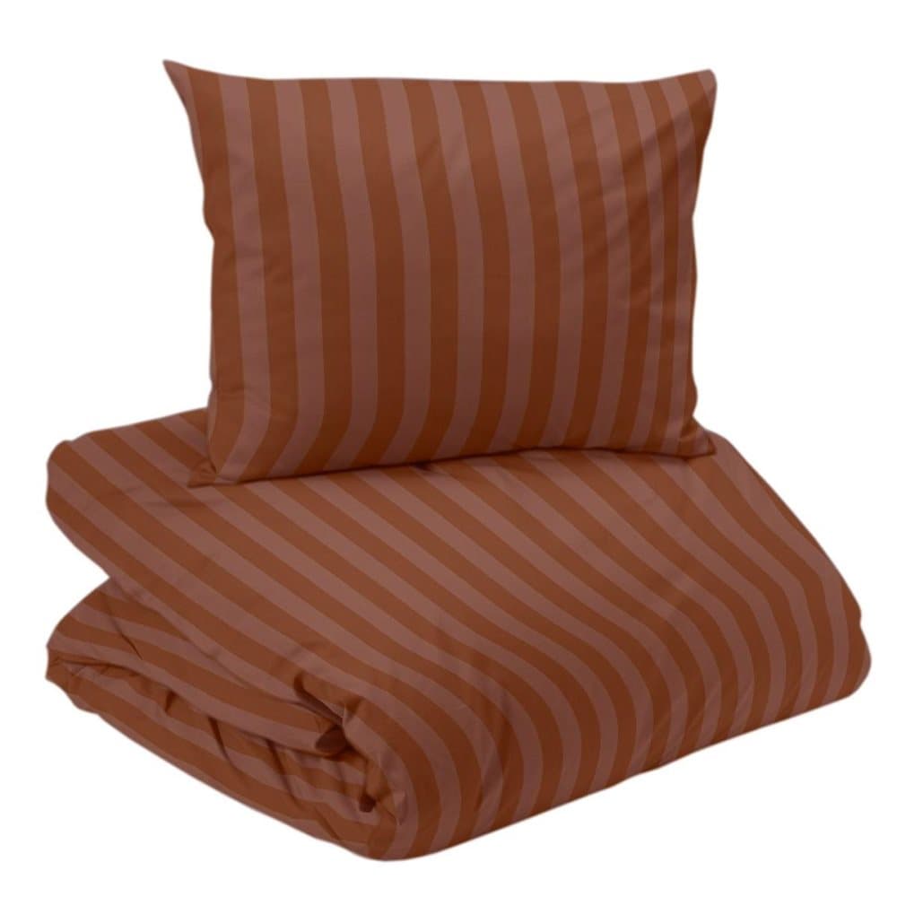 Påslakanset Satin Cognac 2 Delar