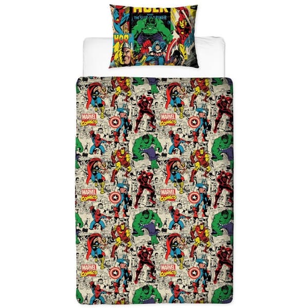 Marvel Comics Duvet Cover Set