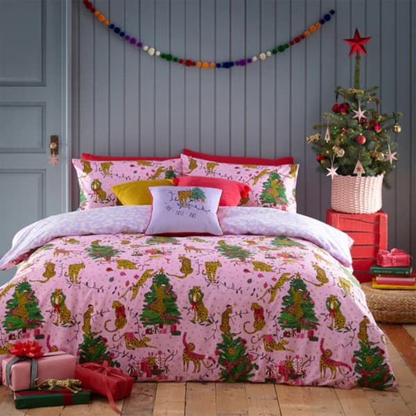 Furn Purrfect Christmas påslakan