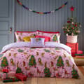 Miniatyrbild 1 av 3: Furn Purrfect Christmas påslakan