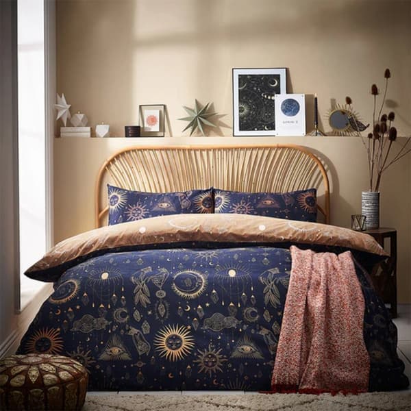 Furn Påslakan med Constellation-överdrag Navy/Gold King