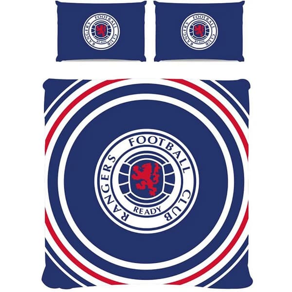 Rangers FC Pulse dynebetrækssæt Royal Blue/White/Red Single