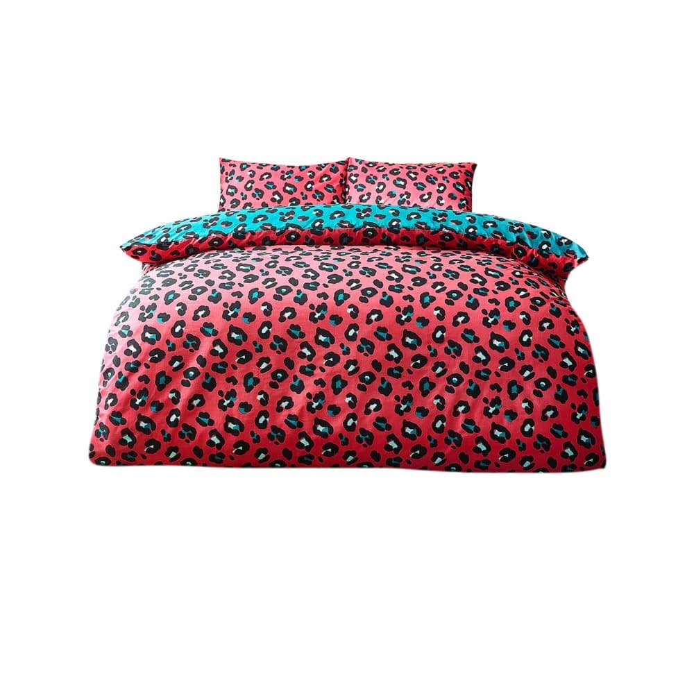 Style Lab Påslakan med leopardtryck