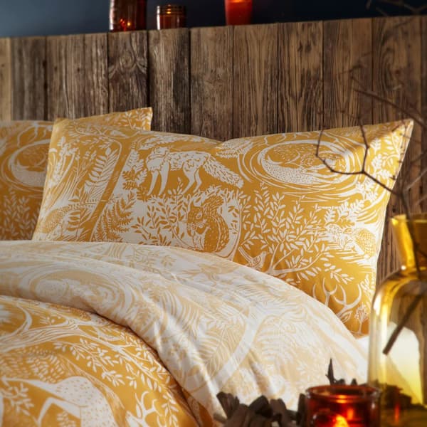 Furn Winter Woods Animals Duvet Cover Set