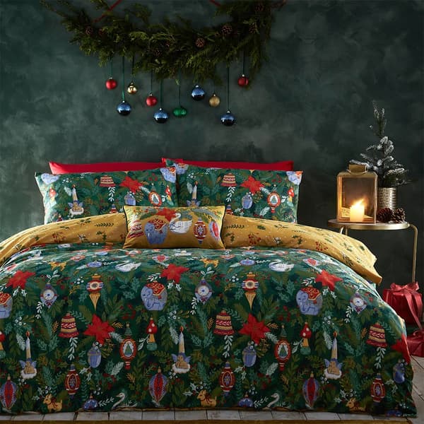 Furn Deck The Halls Christmas Duvet Cover Set