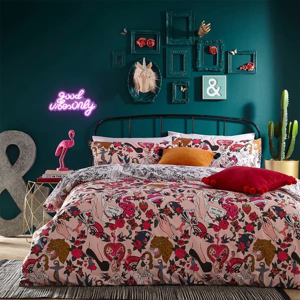 Furn Inked Tattoo Duvet Cover Set