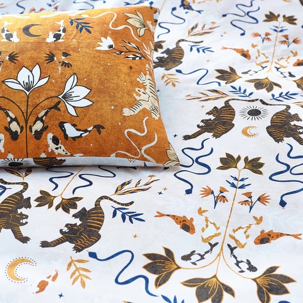Furn Tiger Fish Botanical Duvet Cover Set