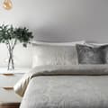 Miniatyrbild 2 av 4: Paoletti Jacquard Marble Duvet Cover Set