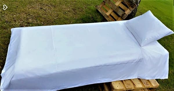 Påslakan, percale T 320, 100% bomull