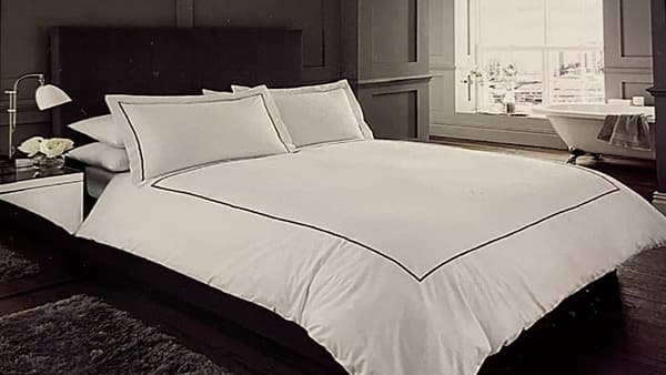 Påslakan, percale T 320, 100% bomull