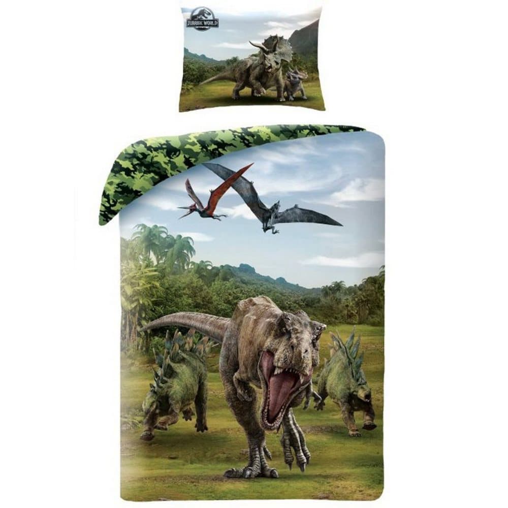 Jurassic World Cotton Duvet Cover Set CDON