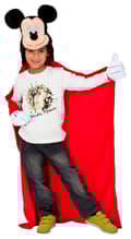 Miniatyrbild 1 av 2: Musse Pigg Lyx Poncho med huva