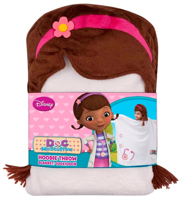 Disney Doktor McStuffins Lyx Poncho med huva