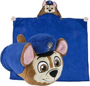 Paw Patrol Chase Lyx Poncho med huva