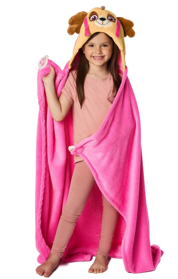 Paw Patrol Skye Lyx Poncho med huva