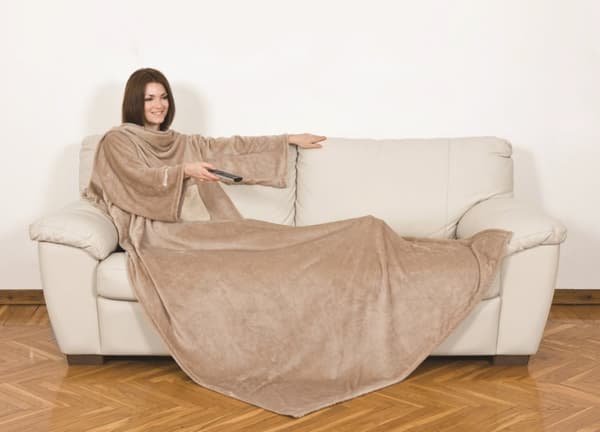 KANGURU Deluxe Cream Pläd och Filt 140 x 210 cm
