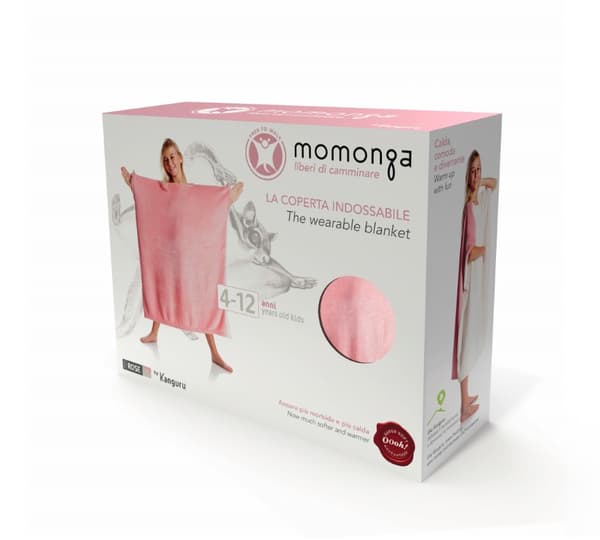KANGURU Momonga  Barn Rose  Pläd/Filt