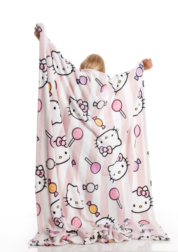 KANGURU Hello Kitty Pläd och Filt till barn