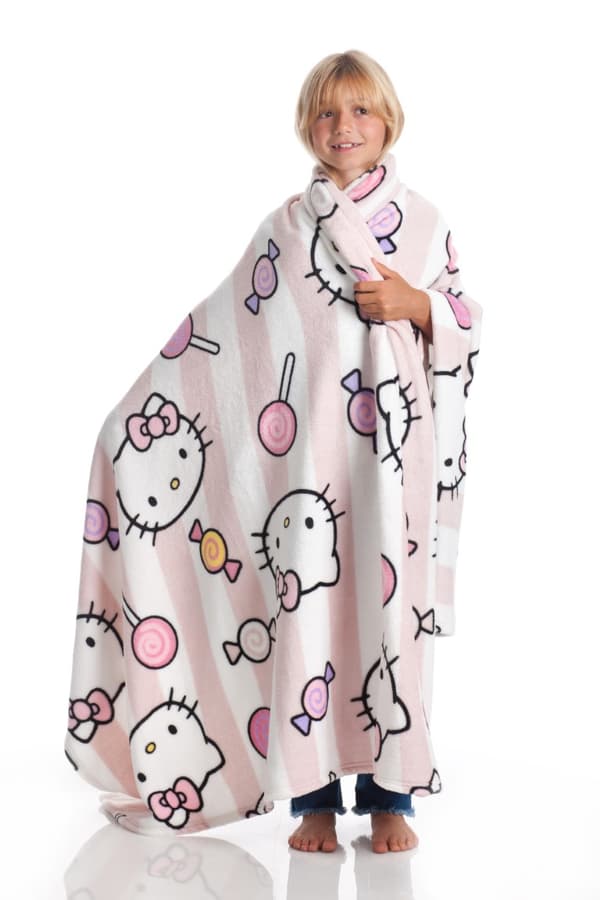 KANGURU Hello Kitty Pläd och Filt till barn