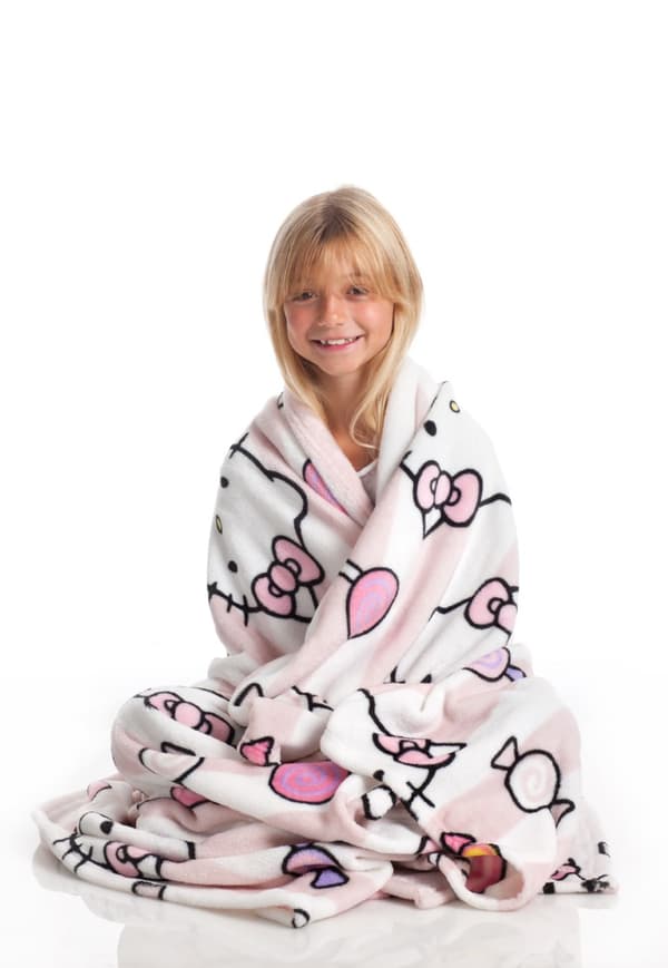 KANGURU Hello Kitty Pläd och Filt till barn