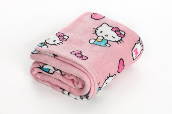 KANGURU Momonga Hello Kitty Pläd och Filt till barn, pink