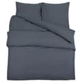 Miniatyrbilde 1 av 10: vidaXL Sengesett antrasitt 240x220 cm lett mikrofiber