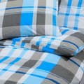 Pikkukuva 6 / 8: vidaXL Pussilakanasetti sininen ja harmaa 260x220 cm puuvilla