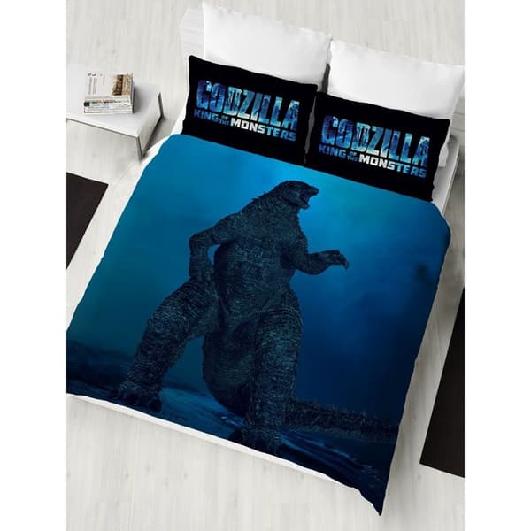 Godzilla Vs King Ghidorah Duvet Cover Set