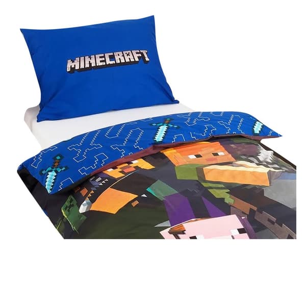 Minecraft Sæt med dynebetræk i bomuld