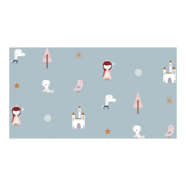 Dynebetræk uden fyld Haciendo el Indio Lady Snow (Seng 105) (105 x 190/200 cm)