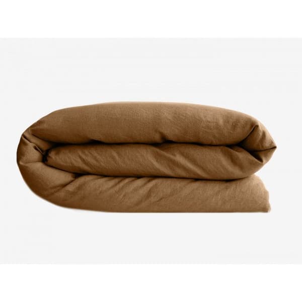 Palace påslakan 100% tvättad färgad bomull Vent du sud - Palace Cognac - Påslakan 260 x 240 cm