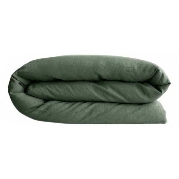 Palace påslakan 100% färgad tvättad bomull Sydvind - Palace Cèdre - Påslakan 240 x 220 cm