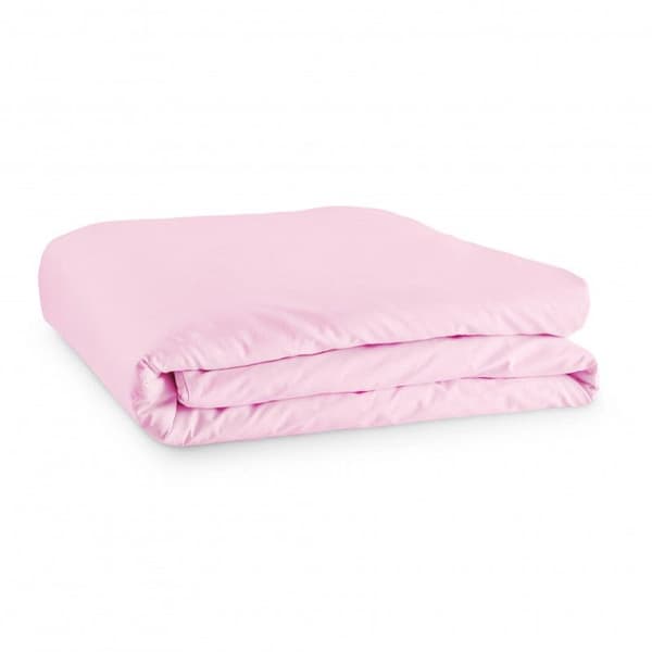 Rosa påslakan 260 x 240 cm / 100 % bomull / 57 trådar/cm² för "King Size" dubbelsäng