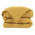 Miniatyrbild 3 av 3: "Gaïa" "Cotton Gauze" påslakanpaket - Gaïa Saffron - 3-delat förpackning för säng 90 x 190 cm (1 påslakan 140 x 200 + 1