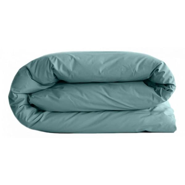 Påslakan "Manoir" ren långfibrig kammad bomull percale 80 trådantal/cm² Sydvind - Opal - Påslakan 200 x 200 cm
