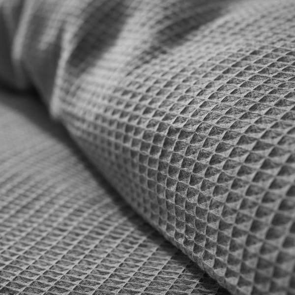 "Honeycomb" påslakanset 240 x 220 för dubbelsäng 140 till 160 cm - Skiffer Honeycomb