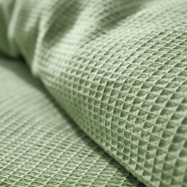 "Honeycomb" påslakanset 140 x 200 för enkelsäng - Honeycomb Olive