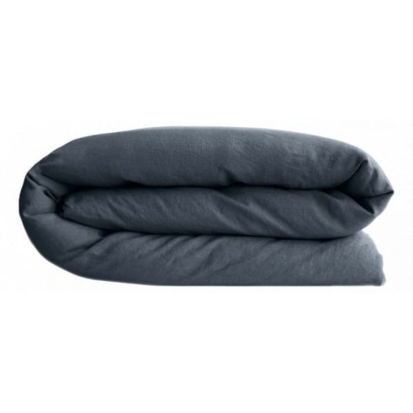 Palace påslakan 100% färgad tvättad bomull Vent du sud - Palace Granit - Påslakan 240 x 220 cm