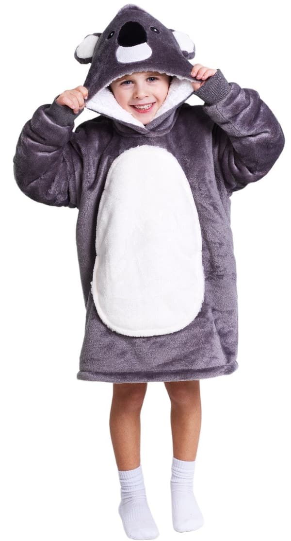 Noxxiez Cuddle Hoodiez - Koala,  Small (3-6 år)