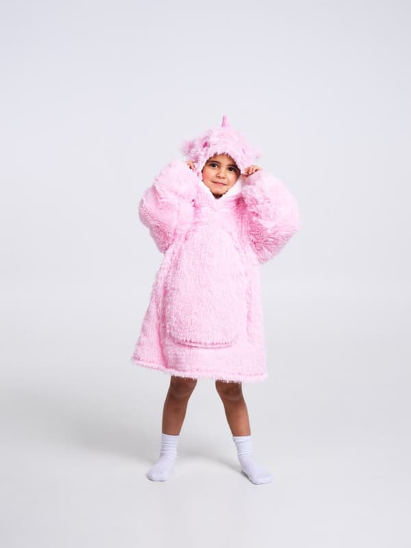 Noxxiez Cuddle Hoodiez - Unicorn,  Small (3-6 år)