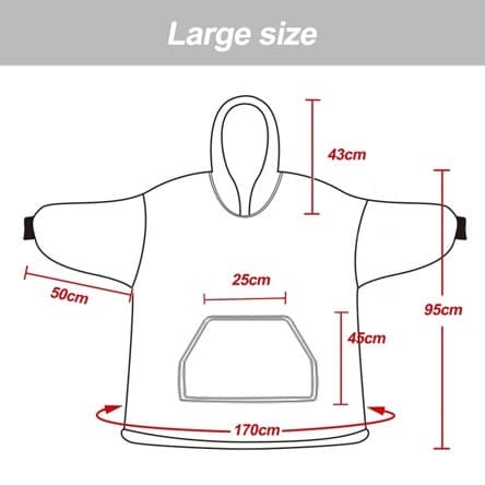 Noxxiez Cuddle Vuxen Hoodiez - Sushi
