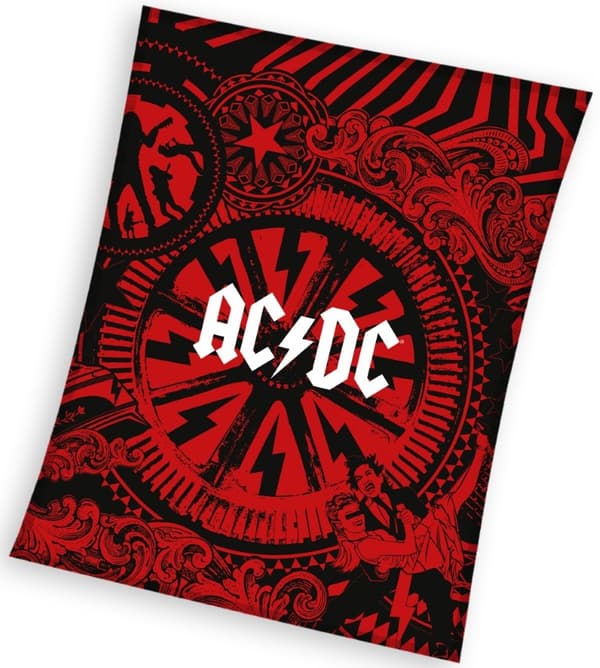 ACDC Coral Fleecefilt - 150 x 200 cm