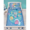 Miniatyrbild 1 av 2: Peppa Pig George Stars Junior påslakanset för småbarn - Blå - Polycotton